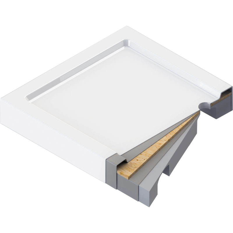 Elegancki Brodzik Akrylowy 100x90 - Komfort i Styl w Twojej Łazience!