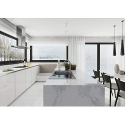 Stalowy Zlewozmywak 1-komorowy z Ociekaczem, Satyna, Odwracalny, Wpuszczany, z Osprzętem