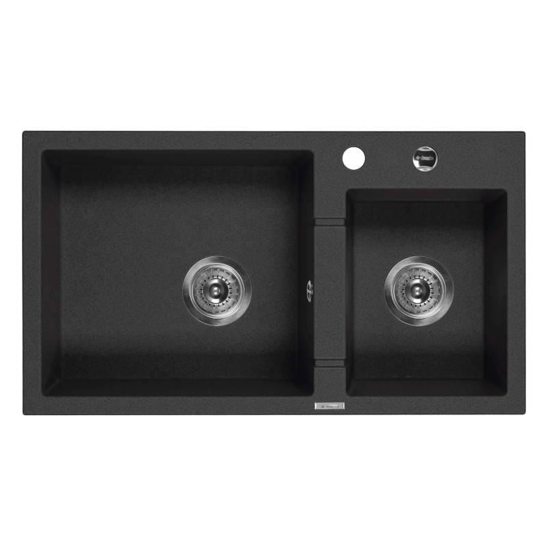 Zlewozmywak Granitowy Dual-Chic 1.5 - Elegancja i Funkcjonalność w Twojej Kuchni!