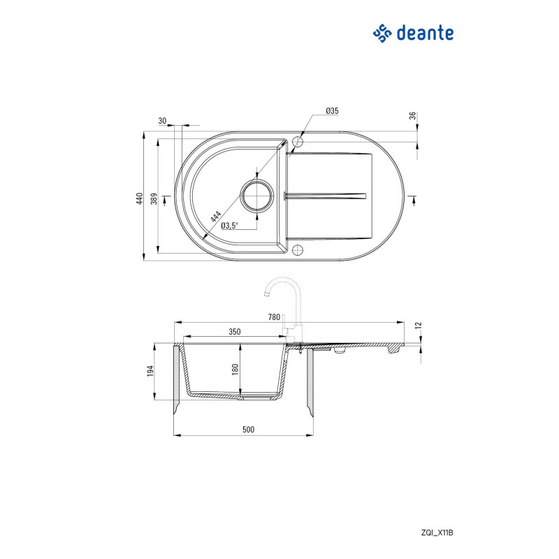 Granitowy Zlewozmywak Piaskowy z Ociekaczem - Elegancja i Funkcjonalność w Twojej Kuchni!