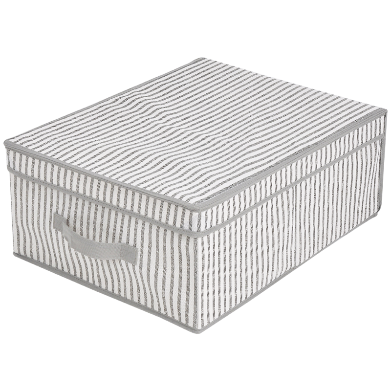 Beżowe Pudełko FLORIDA z Uchwytami - Praktyczne Przechowywanie i Styl!