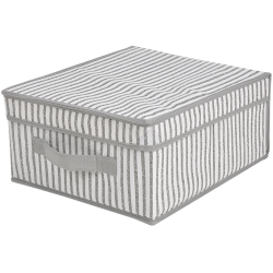 FLORIDA Beżowe Pudełko z Pokrywką - Praktyczne i Stylowe Rozwiązanie do Przechowywania!