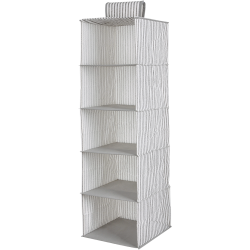 FLORIDA składany organizer 5 półek Beige - Praktyczna i stylowa organizacja przestrzeni