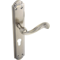 STILO Elegance - Klamka na szyldzie długim z eleganckim wykończeniem patynowym