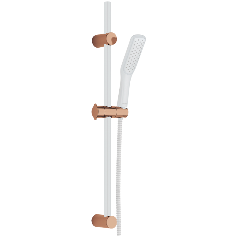 ALANIS Elegancki Zestaw Prysznicowy z Akcentem Różowego Złota