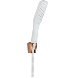 Zestaw Prysznicowy Alanis Lux - Elegancki Styl w Białym i Różowym Złocie