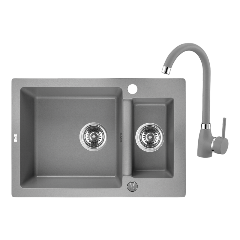 Zlewozmywak Celia 1,5K z Baterią U – Elegancja i Niezawodność w Twojej Kuchni!