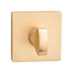 Elegancka złota rozeta WC kwadratowa - luksus w każdym wnętrzu!