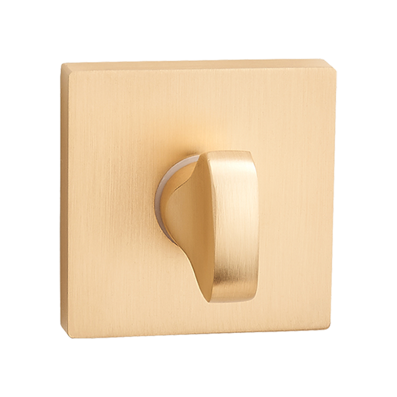 Elegancka złota rozeta WC kwadratowa - luksus w każdym wnętrzu!