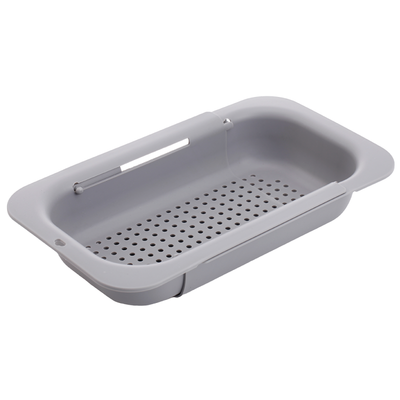 Rozsuwana Ociekarka do Zlewu, Szara, 2-letnia Gwarancja