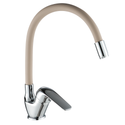 Kuchinox Elza bateria zlewomywakowa stojąca chrom/ beżowe