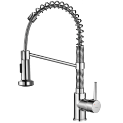 Kuchinox Loco bateria zlewozmywakowa stojąca, sprężyna chrom