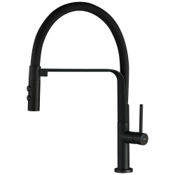 SILUETTO Elastyczna Bateria Stojąca z Czarnej Serii Premium - Nowoczesna i Oszczędna