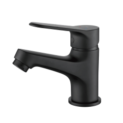 ATEZ Elegancja - Czarno-Ceramiczna Bateria Łazienkowa z Klik-Klakiem