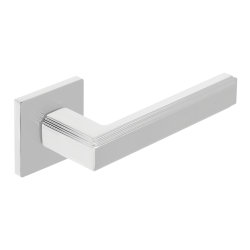 Elegancka Klamka Tessera Premium z Chromowanym Wykończeniem - Perfekcja do Każdych Drzwi!