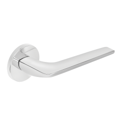 Celestria Chromowa Klamka Premium na Rozecie - Elegancja do Wnętrz!