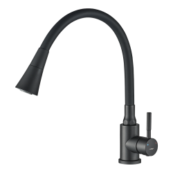 Kuchinox Selva bateria zlewozmywakowa stojąca czarny