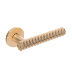 Elegancka Klamka Premium MAIO II - Złote Szczotkowane Wykończenie