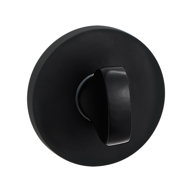 Elegancka okrągła rozetka WC czarna - wytrzymałość i styl dla Twojego wnętrza!