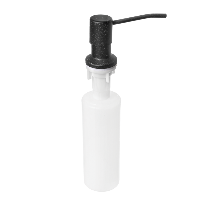 Elegancki Dozownik LIBRA: Czarny Granit, 320ml - Styl i Funkcjonalność w Twojej Kuchni!