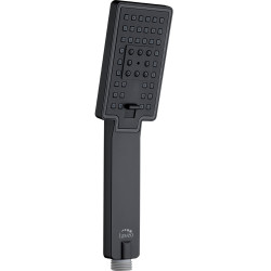 Czarna Słuchawka Natryskowa 3w1 Kvadrato: Luksusowy Design i Funkcjonalność Antykamień