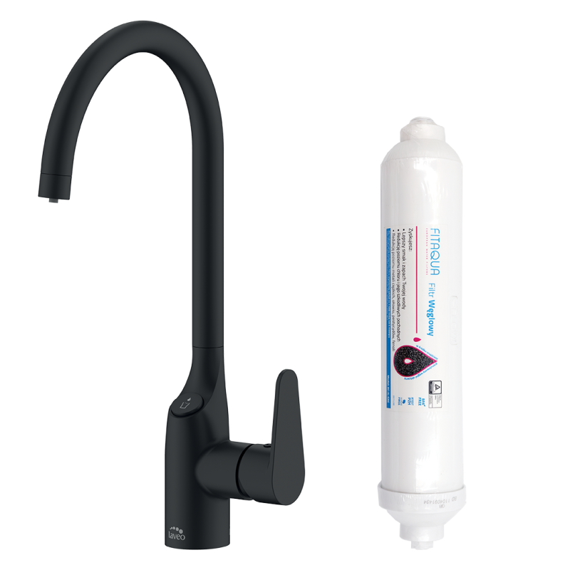 Claro Amii Bateria z Ruchomą Elegancją i Filtracją – Czarne Wykończenie, 8 lat Gwarancji