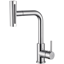 Rotaro Chrom - Stylowa Bateria Kuchenne z Wyciąganą Wylewką i Niskim Zużyciem Wody