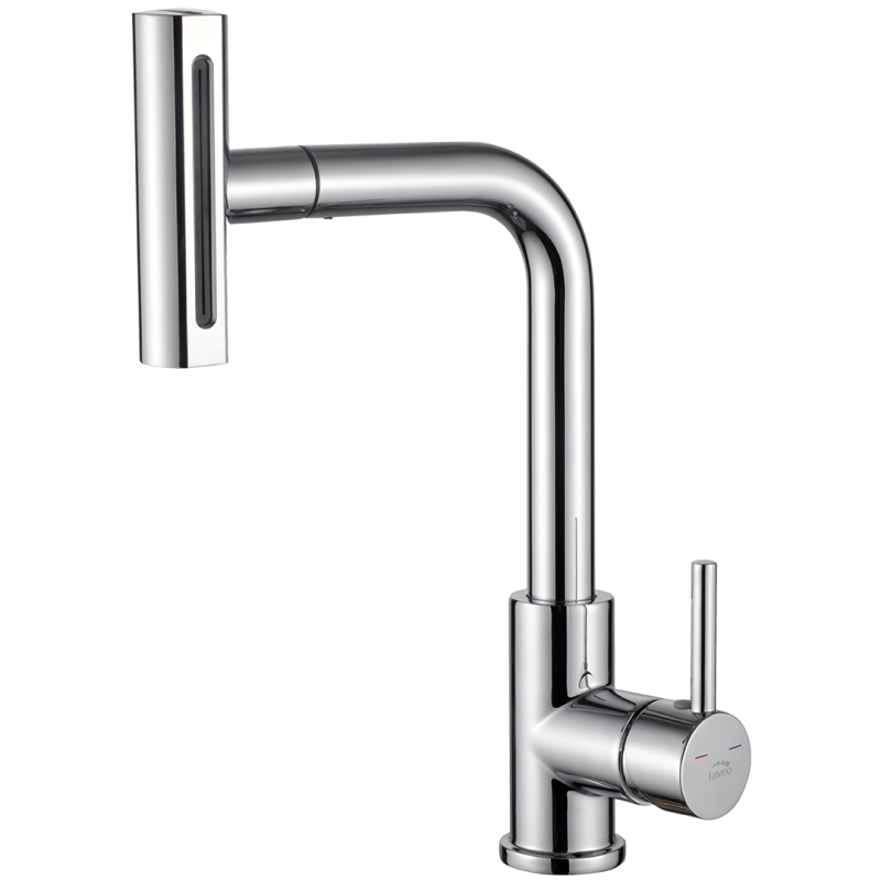 Rotaro Chrom - Stylowa Bateria Kuchenne z Wyciąganą Wylewką i Niskim Zużyciem Wody