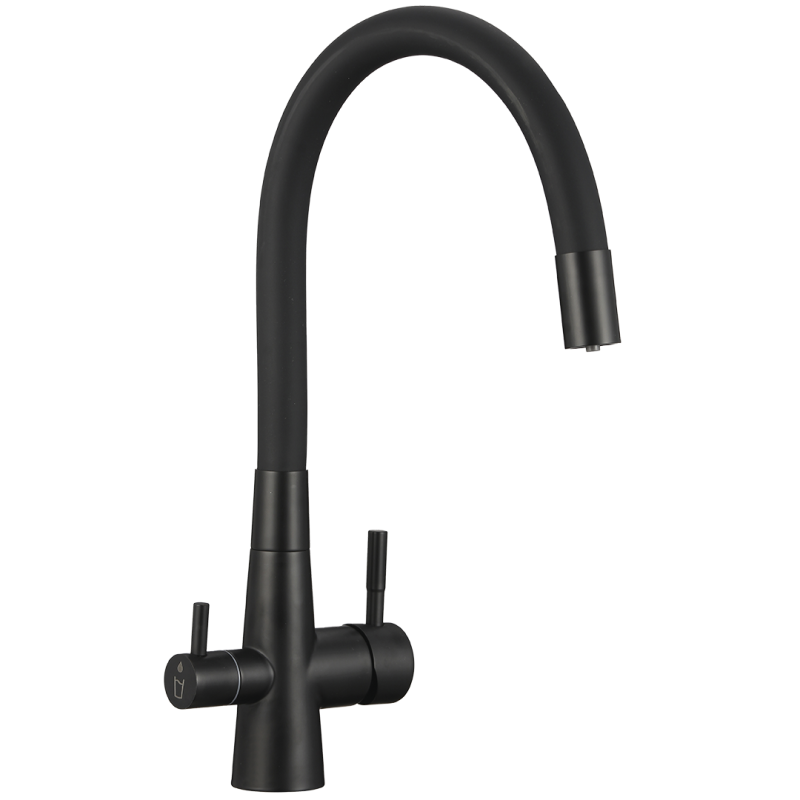 Riveco EcoFlow - Czarno-Elastyczna Bateria z Filtracją i Oszczędnością Wody