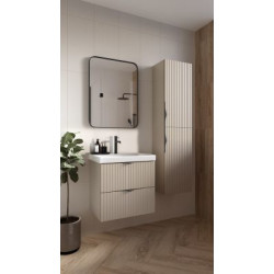 Elegancka Kaszmirowa Szafka z Umywalką Cersanit Tirso 80cm - Nowoczesne Wnętrza