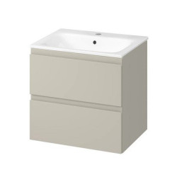 CERSANIT MODUO 60 Kaszmir Mat - Stylowa Szafka Wisząca z Umywalką