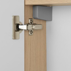 Szafka Wisząca z Lustrem Aria 60cm, Dąb Vicenza, Elegancki Dodatek Łazienkowy