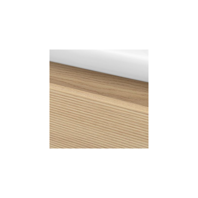 Nowoczesna szafka podumywalkowa ASTOR ARIA 50cm dąb, 2 szuflady z cichym domykiem