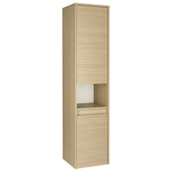 Szafka łazienkowa Astor Aria 35cm dąb, elegancka i funkcjonalna stojąca z półkami