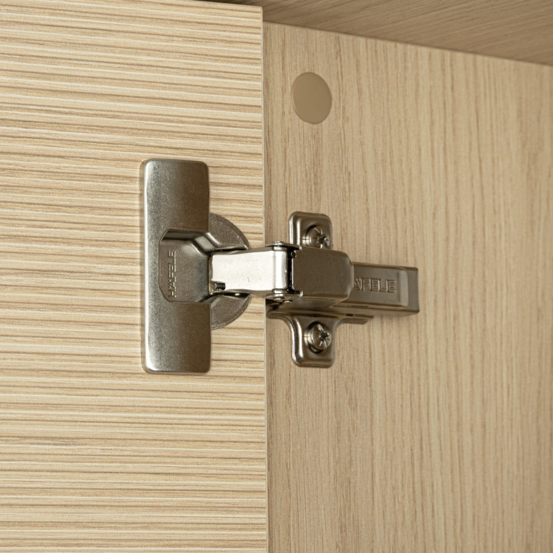 Szafka łazienkowa Astor Aria 35cm dąb, elegancka i funkcjonalna stojąca z półkami