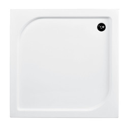 Luksusowy Brodzik Akrylowy Besco Ares 80x80 cm z Syfonem Gratis - Odporność i Styl!