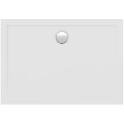 Polimat Brodzik prostokątny posadzkowy Lider 120x70 z Syfonem