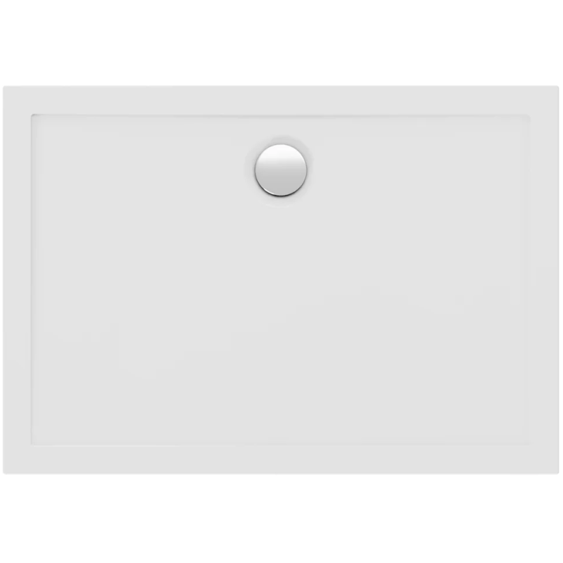 Polimat Brodzik prostokątny posadzkowy Lider 120x70 z Syfonem