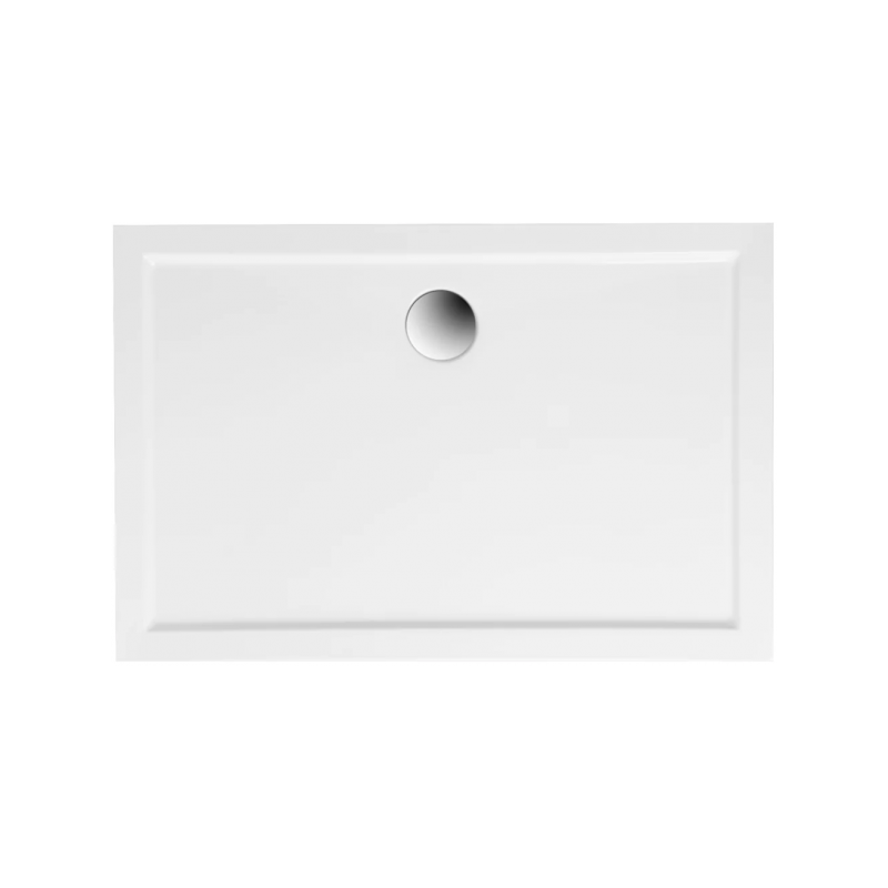 Elegancki Brodzik Akrylowy GOLIAT 100x80 z Syfonem Gratis - Minimalizm i Styl