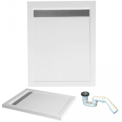 Elegancki Brodzik WEST® 100x80 z Rusztem i Gratisowym Syfonem - Przestrzeń Dla Twojej Łazienki