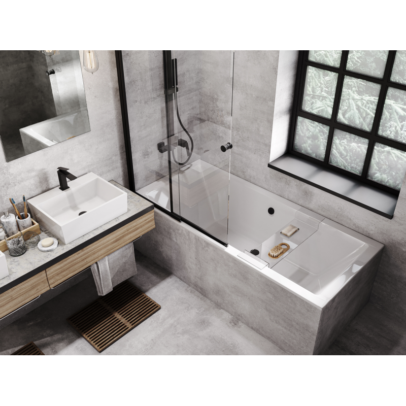 Elegancka Wanna SLIM 190×90 z Nowoczesnym Stelażem Typu W