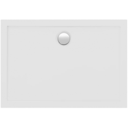 Polimat Brodzik prostokątny posadzkowy Lider 90x70 z Syfonem