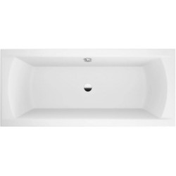 Elegancka wanna Ines 160x75 z syfonem 4w1 - stylowy i funkcjonalny wybór dla Twojej łazienki.