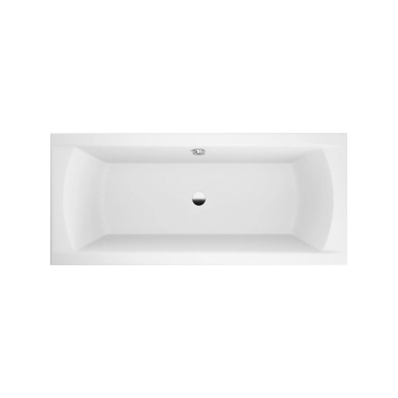 Elegancka wanna Ines 160x75 z syfonem 4w1 - stylowy i funkcjonalny wybór dla Twojej łazienki.