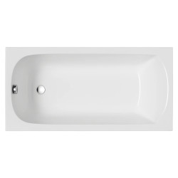 Elegancka wanna akrylowa Polimat Classic 170x70 cm z syfonem białym i nogami w komplecie