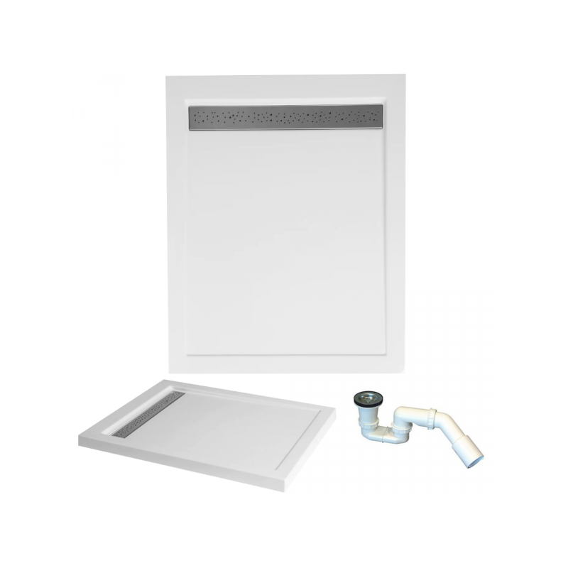 Elegancki Brodzik WEST 120x90 z Rusztem i Gratisowym Syfonem - Komfort w Twojej Łazience!