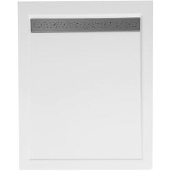 Elegancki Brodzik WEST 120x90 z Rusztem i Gratisowym Syfonem - Komfort w Twojej Łazience!