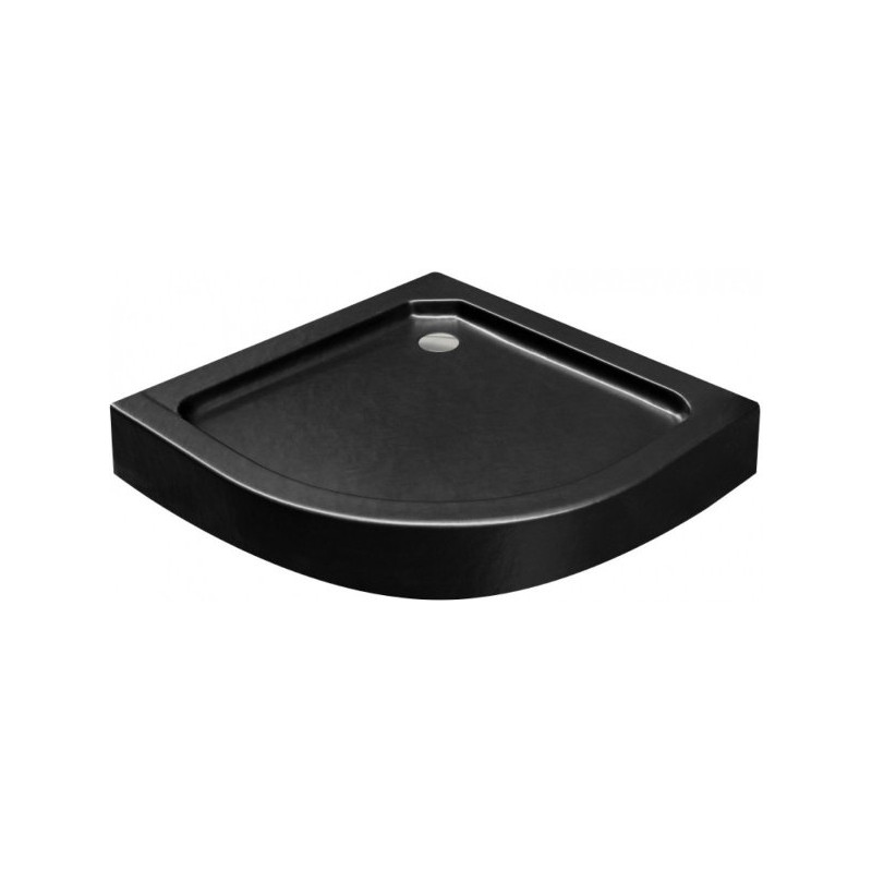 Elegancki Brodzik New Stone Czarny 80 - Styl i Funkcjonalność w Twojej Łazience