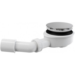 Besco Brodzik Aquarius 90x90 czarny z syfonem