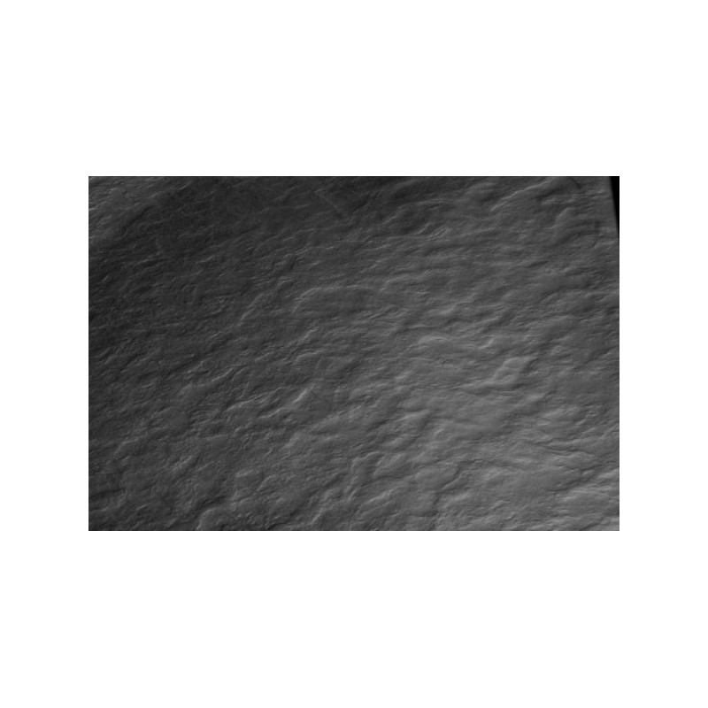 Nowoczesny Brodzik Czarno Kamienny 100 cm - Alpina Slimline z Akrylu Sanitarnego